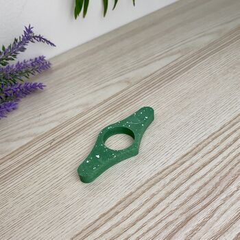 Green Terrazzo Bookmark And Page Holder Giftset, 3 of 8