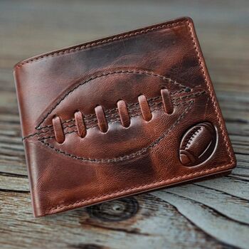 Leather Rugby Wallet With Rfid, 2 of 8