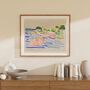 Sailing Art Print Boats On The Water Scene Poster, thumbnail 7 of 9