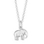 Elephant Charm Necklace With Personalised Message Card, thumbnail 12 of 12