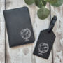 World Globe Passport Cover And Luggage Tag Set, thumbnail 1 of 4