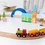 Personalised Wooden City And Countryside Train Set, thumbnail 2 of 6