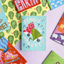 Pack Of 24 Christmas Cards Gold Foiled, thumbnail 5 of 9