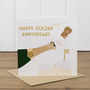 50th Golden Wedding Anniversary Card, thumbnail 2 of 2