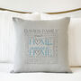 Personalised Home Sweet Home Cushion, thumbnail 1 of 3