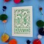 Personalised 50th Birthday Card Papercut Woodland Design, thumbnail 7 of 11