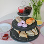Personalised Scrumptious Cakes Slate Cake Stand, thumbnail 3 of 4
