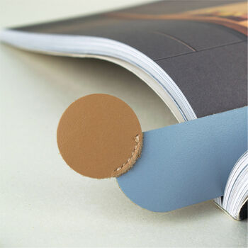 Personalised Handcrafted Leather Bookmark, 2 of 12