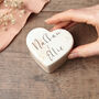 Personalised Engagement Gift Ring Box, thumbnail 3 of 6