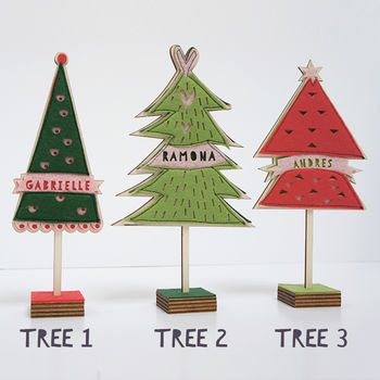 Personalised Free Standing Felt Christmas Tree, 2 of 11
