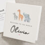 New Baby Card With Personalisation, thumbnail 1 of 2