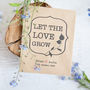 10 'Let The Love Grow' Seed Packet Favours, thumbnail 1 of 5