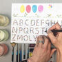 Personalised Floral Plant Pot, thumbnail 3 of 4
