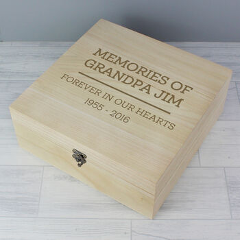 Personalised Any Message Keepsake Box, 12 of 12