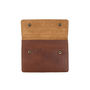 Personalised Leather Travel Wallet In Vintage Brown, thumbnail 3 of 7