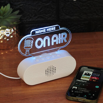 Dj 'On Air' Colour Changing Bluetooth Speaker, 2 of 6
