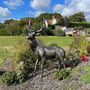 Recycled Metal Stag And Doe Sculpture, thumbnail 4 of 4