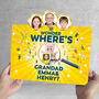 Personalised Grandad Photo Gift Book 'Wonder Where’s Grandad And Grandchildren?', thumbnail 1 of 10