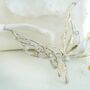 Sterling Silver Necklace With Green Amethyst And Pearl, thumbnail 3 of 6