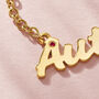 Personalised Birthstone Name Necklace, thumbnail 2 of 9