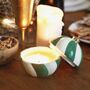 Candy Cane Stripe Bauble Candle, thumbnail 6 of 9