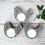 Set Of Three Carved Wooden Bird Tealight Holders, thumbnail 7 of 7
