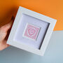 Love Hearts Mini Art Print, thumbnail 4 of 8