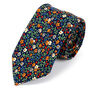 Blue Abena Multicoloured Floral Tie, thumbnail 1 of 3
