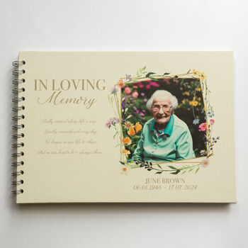 In Loving Memory Photo Memories Book, 5 of 8