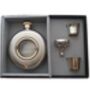 Corporate Gifting Four Engraved Round Hip Flasks, thumbnail 9 of 10