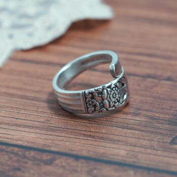 Hampton Court Vintage Spoon Ring, 2 of 4