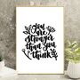 You Are Stronger Than You Think Print, thumbnail 4 of 7