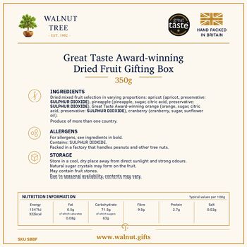 Great Taste Dried Fruit Gift Box – 350g, 4 of 7