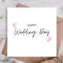 Happy Wedding Day Card | Congratulation Card, thumbnail 1 of 3