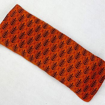 Handmade Sari Fabric Weighted Aromatherapy Eye Pillow, 6 of 12