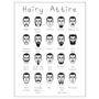 Beard And Moustache Male Grooming Hairy History Print, thumbnail 5 of 5