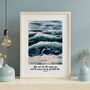 You Rule Over The Surging Sea Print Psalm 89:Nine, thumbnail 2 of 5