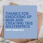 Funny Happy Fathers Day Card, thumbnail 1 of 3