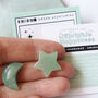 Green Aventurine Star And Moon Crystal Gift Set, thumbnail 3 of 4