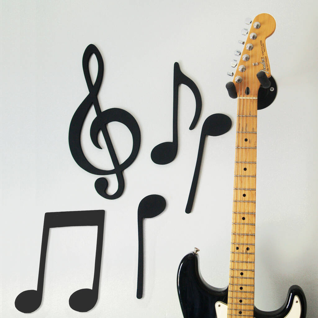 Musical Notes Wooden Wall Art, 1 of 5