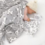 Personalised Giraffe Comforter And Blanket Set, thumbnail 1 of 8