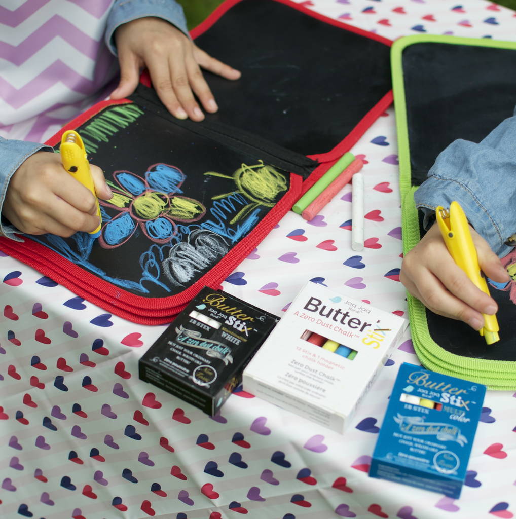 Doodle It And Go Chalk Book By Cheeky Elephant