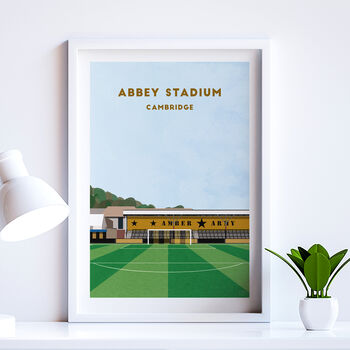 Personalised Football Stadium Art Print Gift : Request Any Stadium, 10 of 11