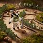 Handmade Felt Golfing Badger Decoration, thumbnail 1 of 4