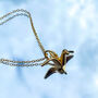 Origami Cranes Necklace, thumbnail 1 of 6