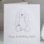 Personalised Bunny Soft Toy, thumbnail 3 of 4