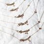 9ct Solid Gold Zodiac Star Sign Necklace, thumbnail 5 of 12