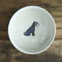 Grey Schnauzer Dog Bowl, thumbnail 2 of 5