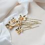 Floral Wedding Hair Pin Set, thumbnail 5 of 8