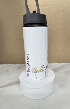 Floral Water Bottle, 3 of 3